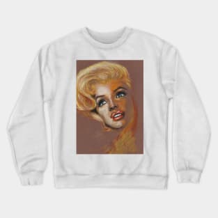 White Fur Session Crewneck Sweatshirt